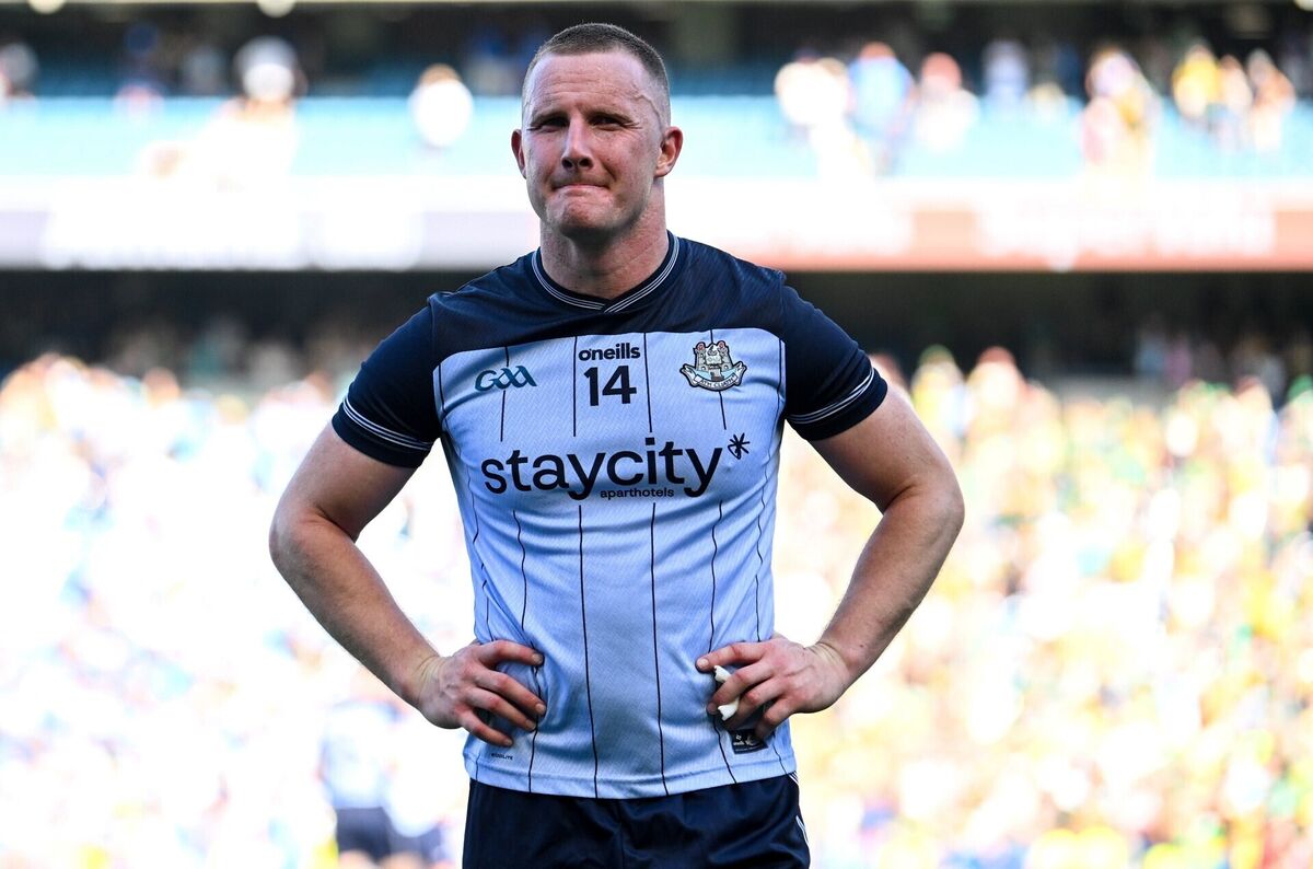 Ciaran Kilkenny of Dublin after his side's defeat. Pic: Ramsey Cardy/Sportsfile Ciaran Kilkenny of Dublin after his side's defeat. Pic: Ramsey Cardy/Sportsfile