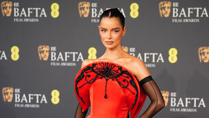 <p>Maura Higgins attending the 79th British Academy Film Awards, at the Royal Festival Hall in London.</p> <p>Maura Higgins attending the 79th British Academy Film Awards, at the Royal Festival Hall in London.</p>