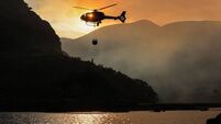 In pictures: Minister blames 'human activity' for Killarney National Park wildfire