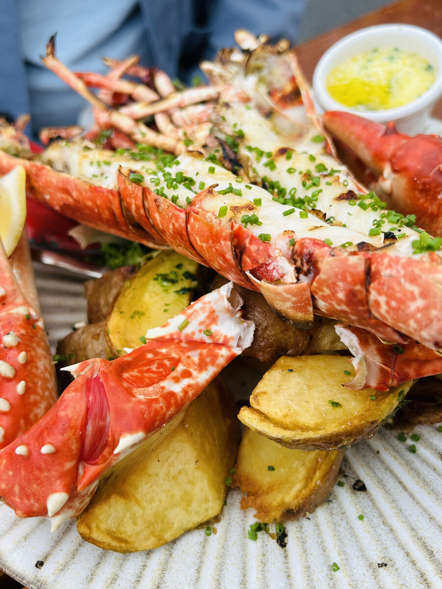 The Lobster Thermidor from Linnane’s Lobster Bar, in New Quay, Clare The Lobster Thermidor from Linnane’s Lobster Bar, in New Quay, Clare