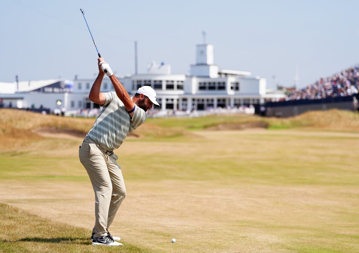 Scottie Scheffler missed his first cut in four years at. the Scottish Open. Pic: David Davies/PA Scottie Scheffler missed his first cut in four years at. the Scottish Open. Pic: David Davies/PA