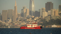 APTOPIX Boat Accident San Francisco