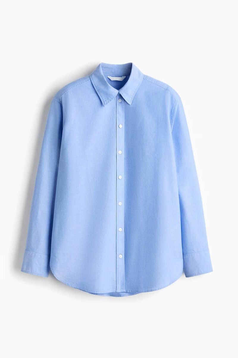 Fashion Blue Oxford Shirt, €19.99, H&M Fashion Blue Oxford Shirt, €19.99, H&M
