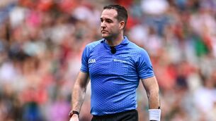 <p>Referee Martin McNally. Pic: Ben McShane/Sportsfile</p> <p>Referee Martin McNally. Pic: Ben McShane/Sportsfile</p>