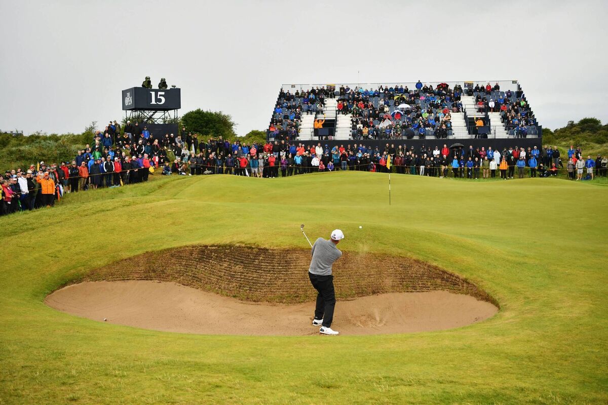 15th: This hole is set to be a talking point all week according to Rory McIlroy. Pic: Dan Mullan/Getty 15th: This hole is set to be a talking point all week according to Rory McIlroy. Pic: Dan Mullan/Getty