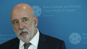 <p>Governor of the Central Bank of Ireland Gabriel Maklouf said that genocide was a legal term and it was for the International Court of Justice to determine whether it has been met. 'The litigation on this is ongoing,' he said.</p> <p>Governor of the Central Bank of Ireland Gabriel Maklouf said that genocide was a legal term and it was for the International Court of Justice to determine whether it has been met. 'The litigation on this is ongoing,' he said.</p>