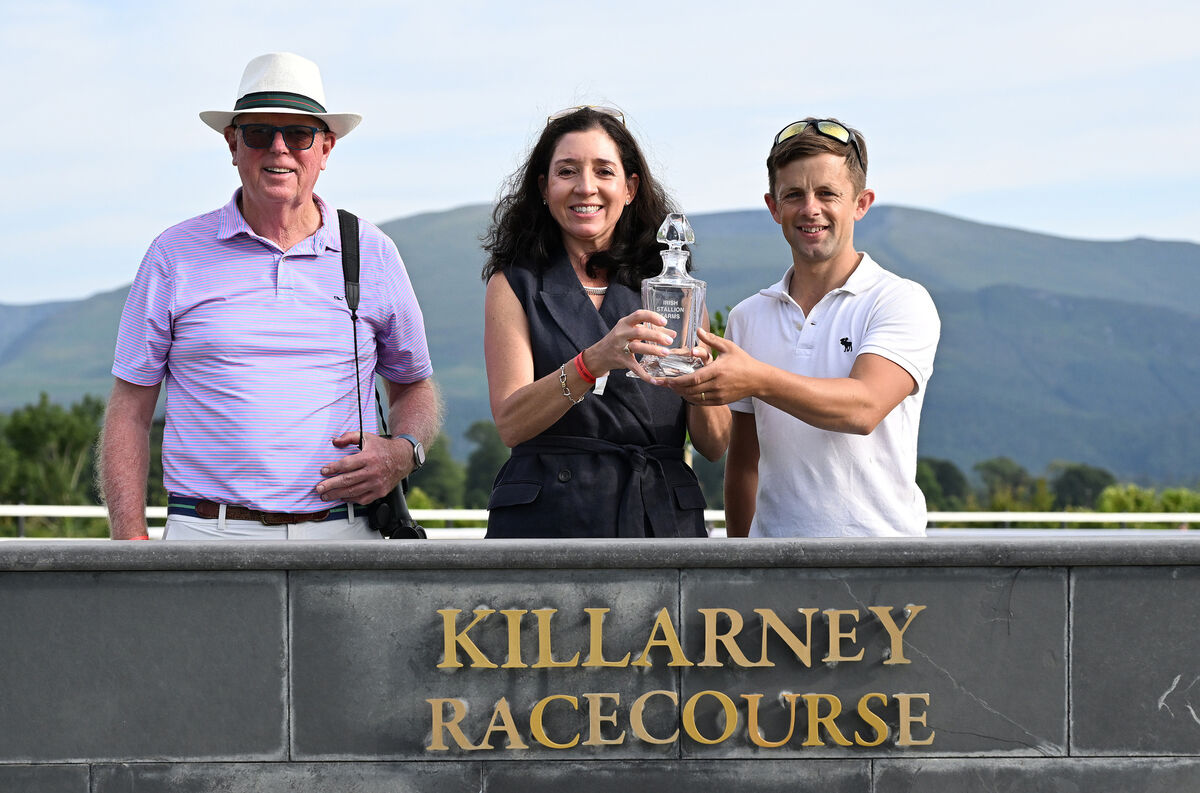 Chris Hayes did the double with Kalir. Pic: Healy Racing