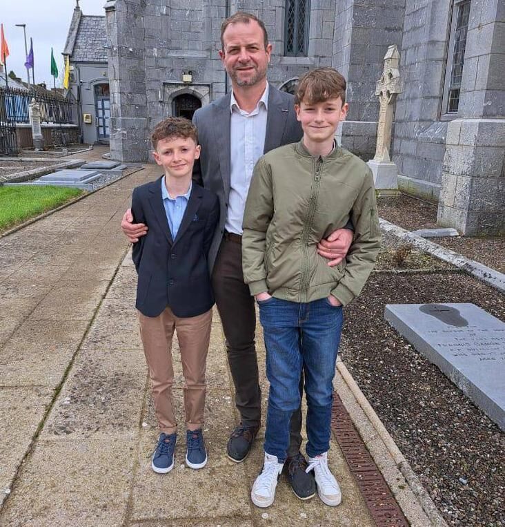 Craig Coady lost his younger son Rory to Friedreich’s ataxia, and now fears for the health of Rory's older brother Paudie. Picture supplied by the Coady family Craig Coady lost his younger son Rory to Friedreich’s ataxia, and now fears for the health of Rory's older brother Paudie. Picture supplied by the Coady family