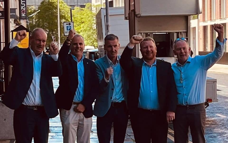 Survivors of Bill Kenneally: Jason Clancy, Barry Murphy, Colin Power, Kevin Keating and Paul Walsh. File picture Survivors of Bill Kenneally: Jason Clancy, Barry Murphy, Colin Power, Kevin Keating and Paul Walsh. File picture