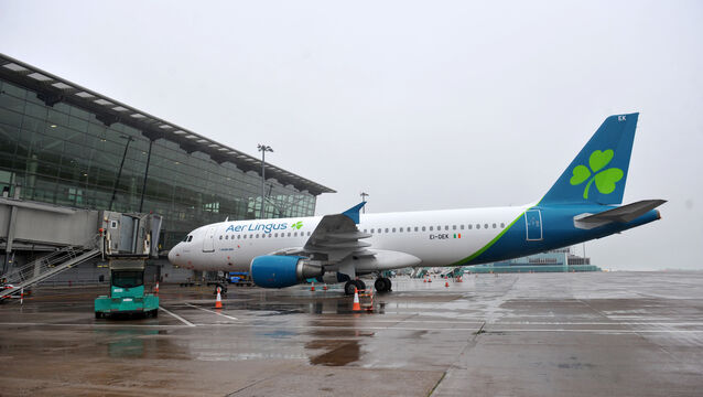 <p>Aer Lingus announces job cuts and route reductions amid €103m first-quarter loss. Picture: Larry Cummins</p>