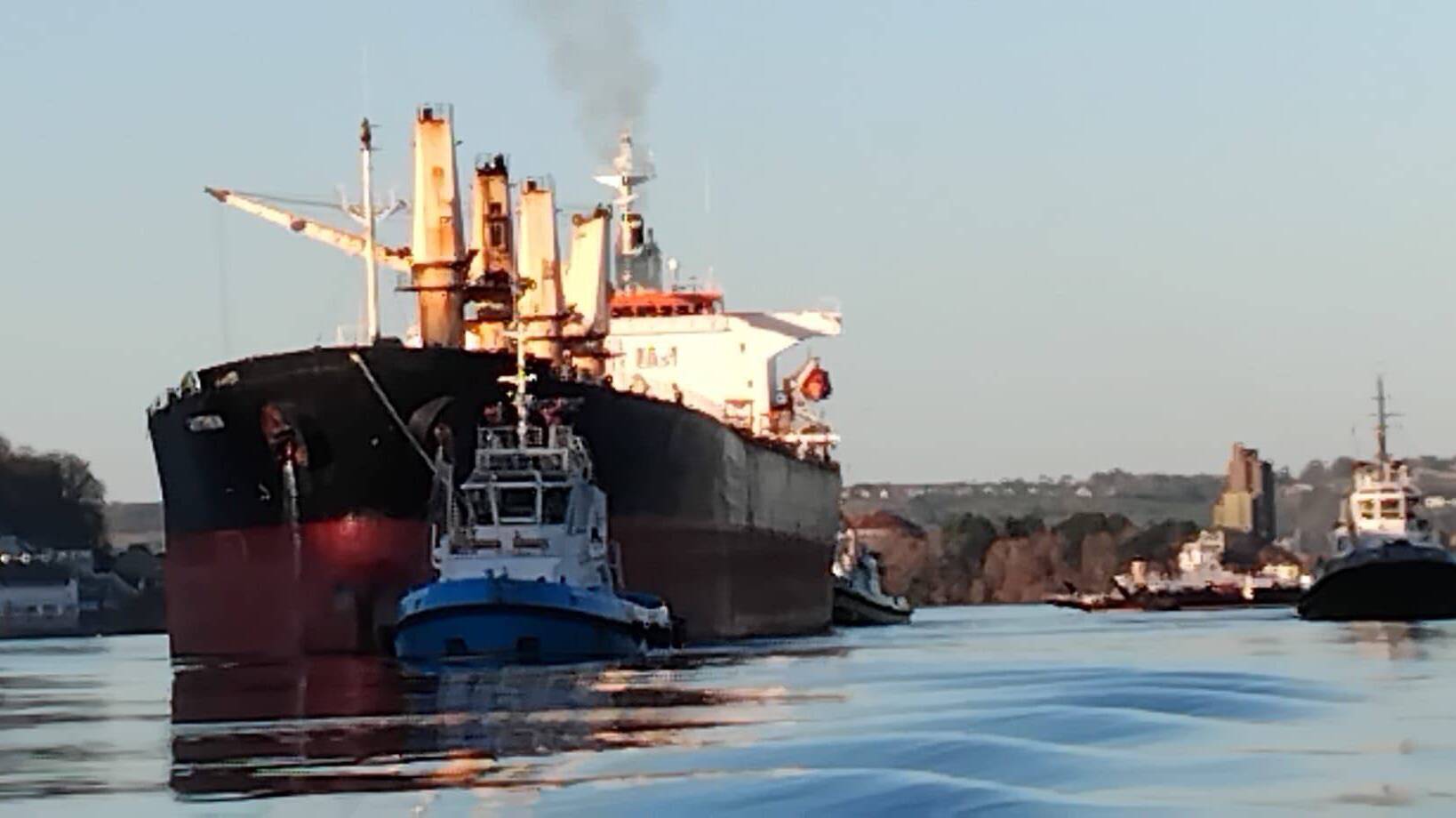 MV Matthew to leave Cork Harbour after costing State more than €16m
