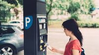 Contactless payment for parking place in the city