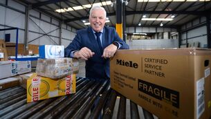 <p>DPD Ireland chief executive Des Travers.DPD has announced a new €10m investment in a distribution hub which will create 200 jobs and handle up to 10,000 parcels every hour.</p> <p>DPD Ireland chief executive Des Travers.DPD has announced a new €10m investment in a distribution hub which will create 200 jobs and handle up to 10,000 parcels every hour.</p>