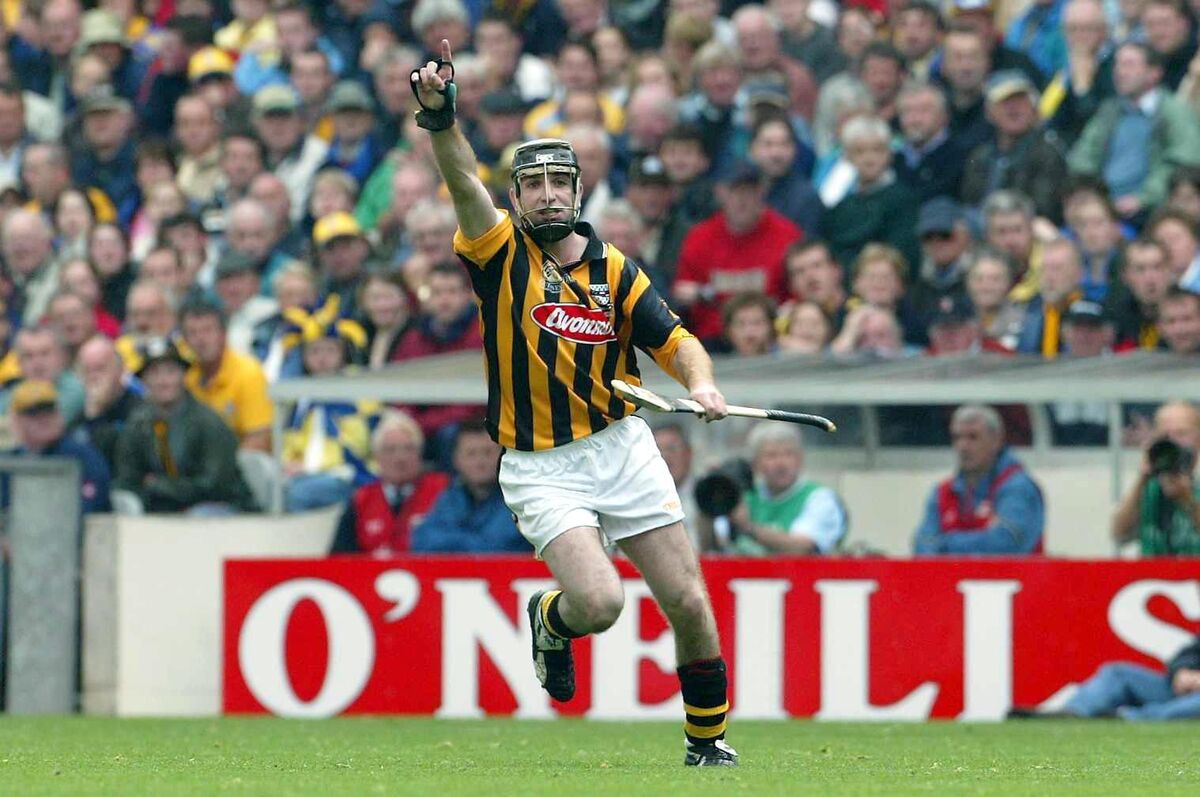 DJ Carey was in electric form for Kilkenny against Clare in the 2002 All-Ireland final. Picture: INPHO/Morgan Treacy DJ Carey was in electric form for Kilkenny against Clare in the 2002 All-Ireland final. Picture: INPHO/Morgan Treacy