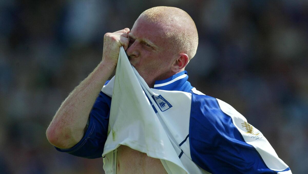 John Mullane celebrates scoring for Waterford against Tipp in 2004. Picture: INPHO/Lorraine O'Sullivan John Mullane celebrates scoring for Waterford against Tipp in 2004. Picture: INPHO/Lorraine O'Sullivan