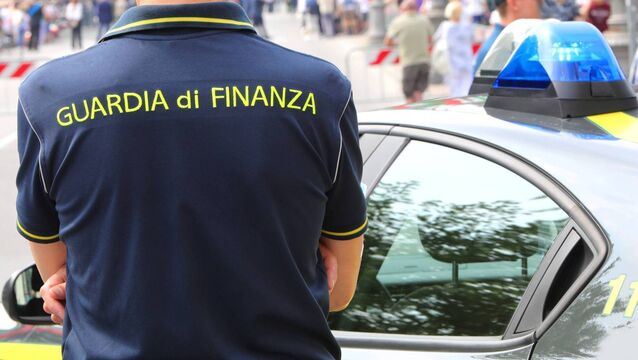 <p>GUARDIA DI FINANZA one of the agencies tackling organised crime in Italy</p>
