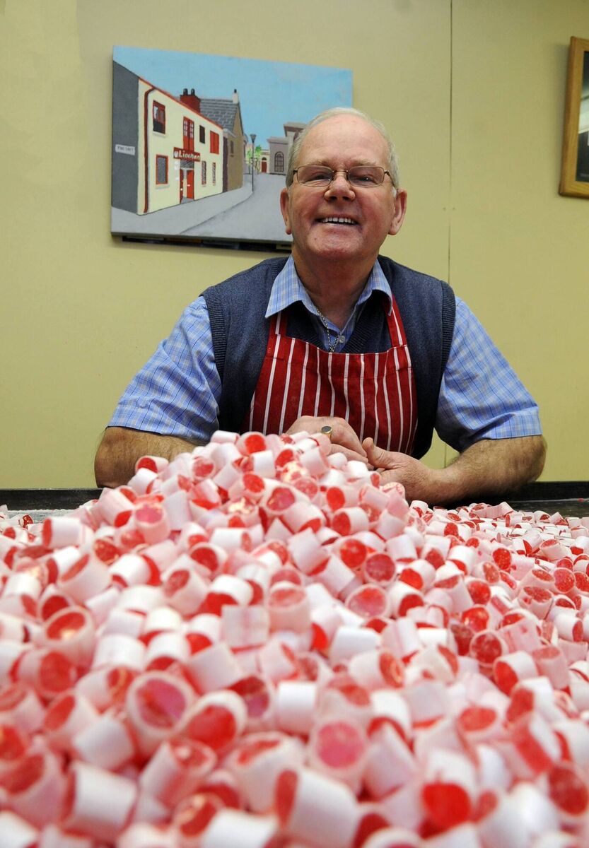Danny Linehan of Shandon Sweets on John Redmond Street. Picture: Eddie O'Hare Danny Linehan of Shandon Sweets on John Redmond Street. Picture: Eddie O'Hare