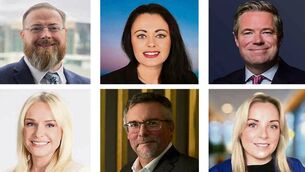 <p>New roles: (top row) Stephen Seagrave, Cloe Stapleton, Andrew Kenny; (bottom row) Karla Dunne, Steve Boyes, Tracey Gernon. </p> <p>New roles: (top row) Stephen Seagrave, Cloe Stapleton, Andrew Kenny; (bottom row) Karla Dunne, Steve Boyes, Tracey Gernon. </p>