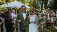 Wedding of the Week: Kerry newlyweds 'get the party started' as they walk down the aisle