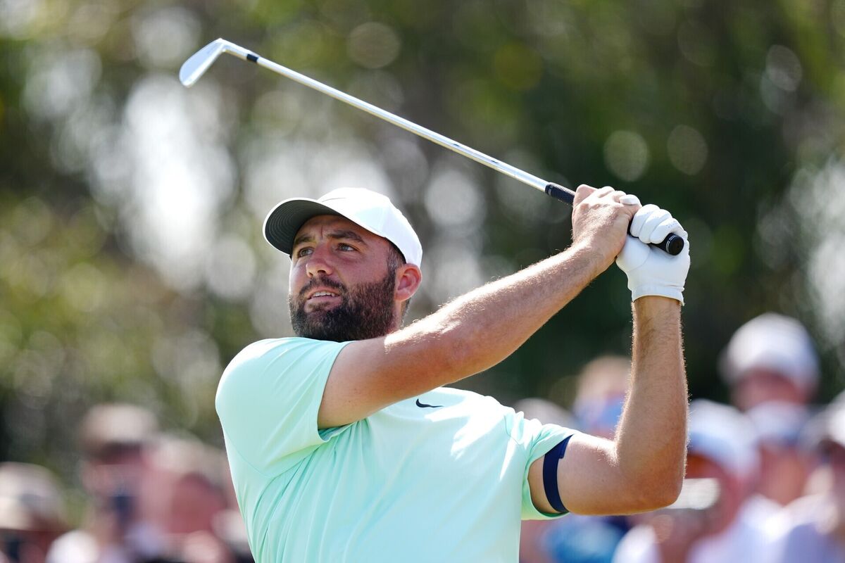 Scottie Scheffler posted a two-under round of 68 on day one. Pic: David Davies/PA Wire Scottie Scheffler posted a two-under round of 68 on day one. Pic: David Davies/PA Wire