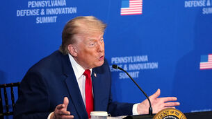 Gabriel Perez has been operating Donald Trump’s teleprompter since 2016 (Julia Demaree Nikhinson/AP) Gabriel Perez has been operating Donald Trump’s teleprompter since 2016 (Julia Demaree Nikhinson/AP)