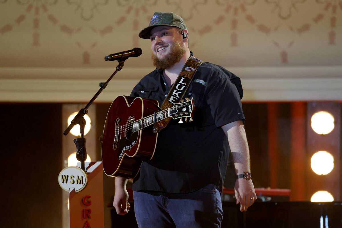 Luke Combs at a Grand Ole Opry event at the Ryman Auditorium in Nashville, Tennessee. (Photo by Jason Kempin/Getty) Luke Combs at a Grand Ole Opry event at the Ryman Auditorium in Nashville, Tennessee. (Photo by Jason Kempin/Getty)