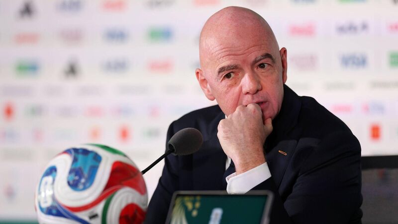 Fifa president Gianni Infantino. Where many thought Donald Trump would become the great villain of the tournament, Mr Infantino appears to have taken his stead. File picture: Carl Recine/Getty Fifa president Gianni Infantino. Where many thought Donald Trump would become the great villain of the tournament, Mr Infantino appears to have taken his stead. File picture: Carl Recine/Getty