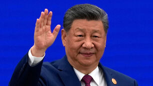 Chinese president Xi Jinping addressed the conference in Shanghai (AP) Chinese president Xi Jinping addressed the conference in Shanghai (AP)