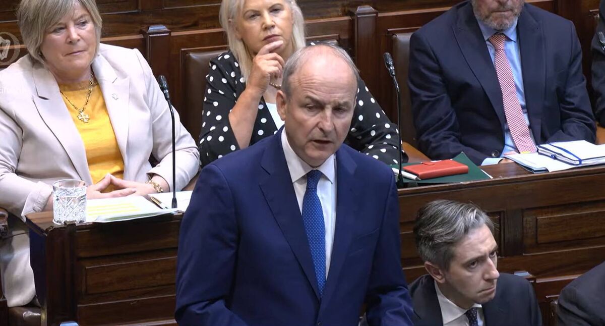 Taoiseach Micheál Martin faces pressure from some Fianna Fáil TDs to resign as party leader. Taoiseach Micheál Martin faces pressure from some Fianna Fáil TDs to resign as party leader.