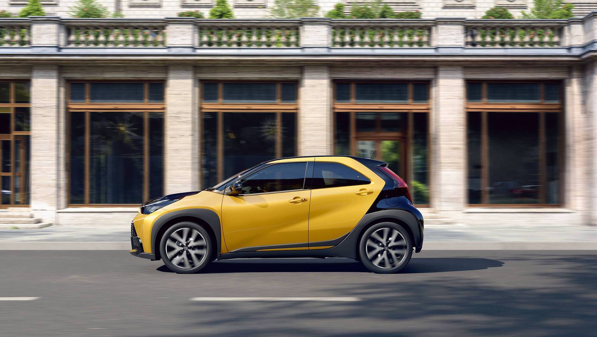 The Aygo is still very karty what with a firm ride and very biddable handling and as such is a joy to drive.