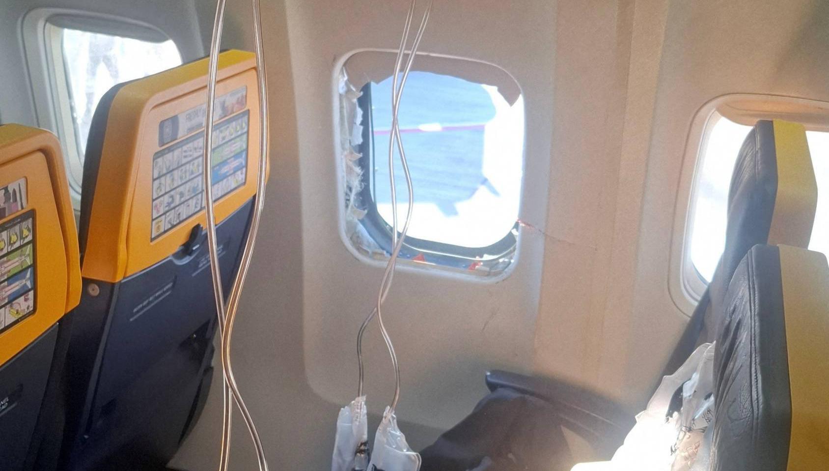 The US National Transportation Safety Board said Thursday it will lead the investigation into an incident in which a passenger was partly sucked out of a Ryanair Boeing 737's  broken window over Greece last week.