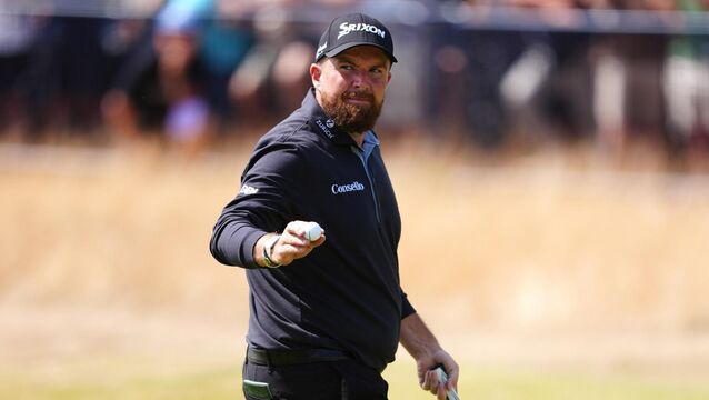 <p>FIGHT TALK: Shane Lowry acknowledges the crowd on the 18th green during day two of The 154th Open Championship at Royal Birkdale. Pic: David Davies/PA Wire.</p>