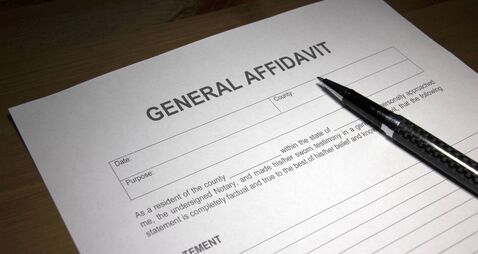 General Affidavit Document
