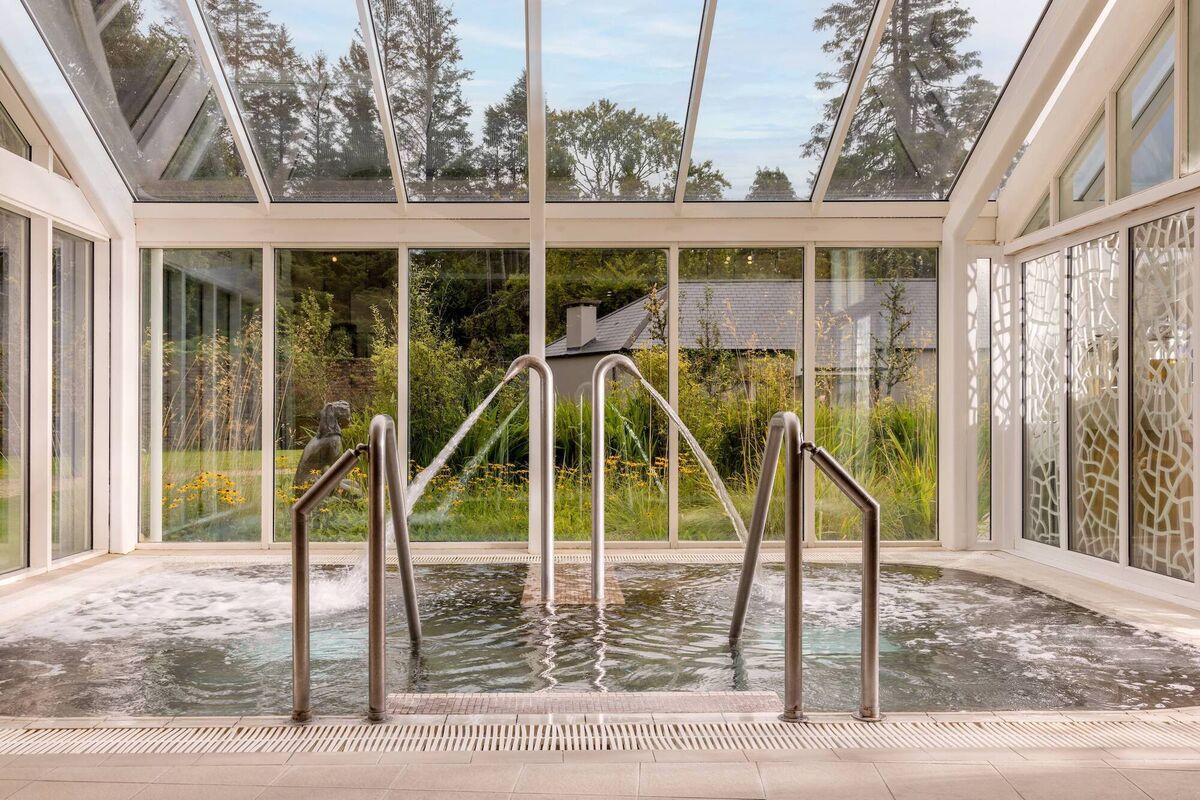 The spa at Lough Eske Castle, Co Donegal The spa at Lough Eske Castle, Co Donegal