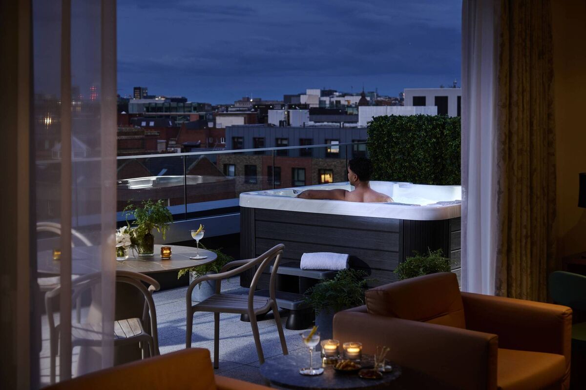 Chancery Hotel features four terrace suites with an expansive balcony and hot tub Chancery Hotel features four terrace suites with an expansive balcony and hot tub