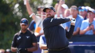 <p>Shane Lowry of Ireland tees off on the 4th during day two of The 154th Open Championship at Royal Birkdale in Southport. Pic: David Davies/PA Wire.</p> <p>Shane Lowry of Ireland tees off on the 4th during day two of The 154th Open Championship at Royal Birkdale in Southport. Pic: David Davies/PA Wire.</p>
