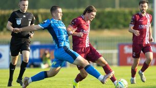<p>Cobh Ramblers' Rhys Gourdie. Pic: Mary Browne</p> <p>Cobh Ramblers' Rhys Gourdie. Pic: Mary Browne</p>