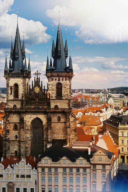 Prague's iconic Týn Cathedral Prague's iconic Týn Cathedral