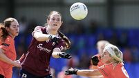TG4 All-Ireland Senior Ladies Football Championship Semi-Final Armagh vs Galway Niamh Divilly in action against Lauren McConville 18/7/2026