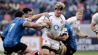2026 Nations Championship Southern Hemisphere Series Argentina vs England Henry Pollock is tackled by Pablo Matera 18/7/2026