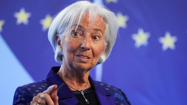 <p>European Central Bank president Christine Lagarde and its governing council will meet on Thursday to discuss interest rates in light of escalating tensions in the Middle East.</p>