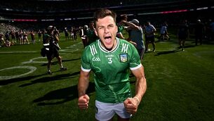 <p>LIKE MIKE Mike Casey of Limerick celebrates after the game. Pic: David Fitzgerald/Sportsfile</p> <p>LIKE MIKE Mike Casey of Limerick celebrates after the game. Pic: David Fitzgerald/Sportsfile</p>