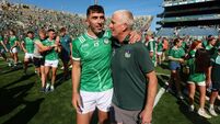 Aaron Gillane and manager John Kiely 19/7/2026