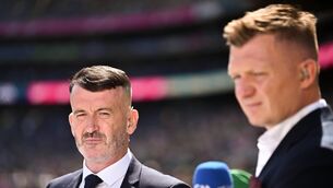 <p>SHARP EXCHANGE: RTÉ hurling pundits Dónal Óg Cusack and Joe Canning at Croke Park. Pic: Piaras Ó Mídheach/Sportsfile</p> <p>SHARP EXCHANGE: RTÉ hurling pundits Dónal Óg Cusack and Joe Canning at Croke Park. Pic: Piaras Ó Mídheach/Sportsfile</p>