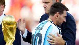 <p>Argentina's Lionel Messi following the FIFA World Cup 2026 final at the New York-New Jersey Stadium. Picture Nick Potts/PA Wire. </p> <p>Argentina's Lionel Messi following the FIFA World Cup 2026 final at the New York-New Jersey Stadium. Picture Nick Potts/PA Wire. </p>
