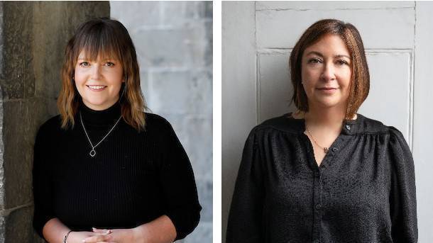 IMMA roles: Eleanor Paice and Lisa Fitzsimons. 