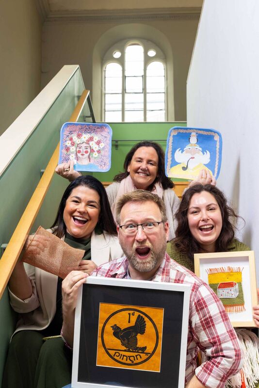 Cork Craft & Design makers Fernanda Schneider, Diana Skalkos, Sabina Lucas and John Bastow, pictured at St Peter's Cork on North Main Street. With more than 90 workshops, demonstrations, exhibitions and markets taking place across the month, the full programme is available at corkcraftanddesign.ie. Cork Craft & Design makers Fernanda Schneider, Diana Skalkos, Sabina Lucas and John Bastow, pictured at St Peter's Cork on North Main Street. With more than 90 workshops, demonstrations, exhibitions and markets taking place across the month, the full programme is available at corkcraftanddesign.ie.