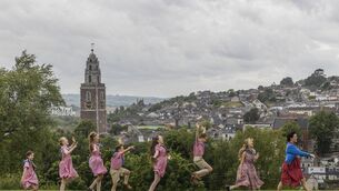 <p>Maria (Wendy Carr) and the Von Trapp children dance and sing from the top of Bell's Field in Cork ahead of the Opera House production which opens this week</p> <p>Maria (Wendy Carr) and the Von Trapp children dance and sing from the top of Bell's Field in Cork ahead of the Opera House production which opens this week</p>