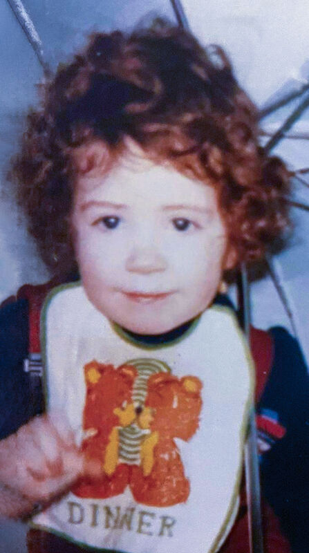 Cormac Ó hEadhra as a three-year-old. Cormac Ó hEadhra as a three-year-old.