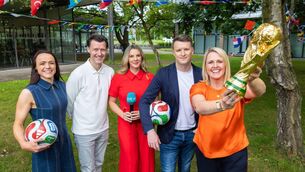 <p>RTE's World Cup team</p>